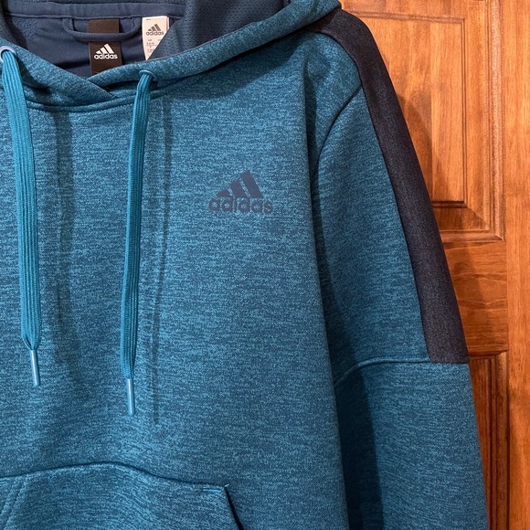 Adidas Blue Hoodie - Picture 3 of 5